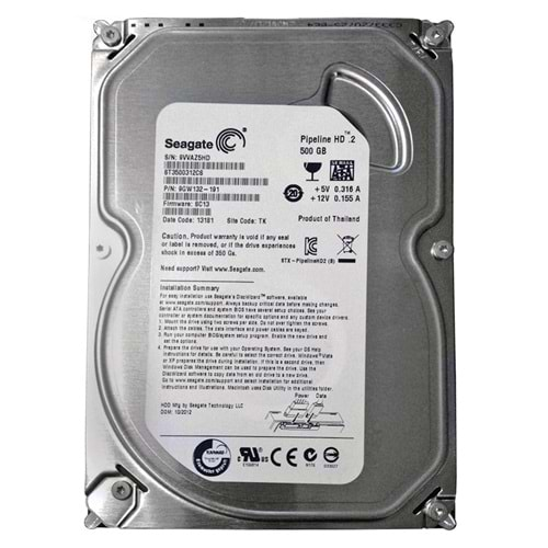 Seagate Pipeline 500gb 3,5