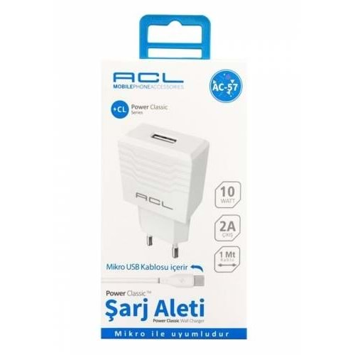 ACL AC-57 2a Mikro Duvar Şarj Aleti