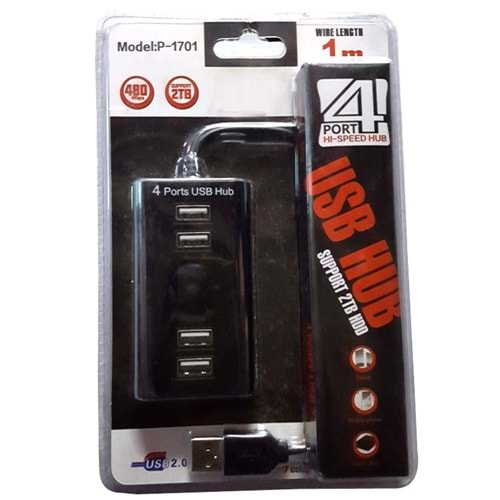 Gabble Gab Gb-1701 Usb 2.0 4Lü Usb Hub