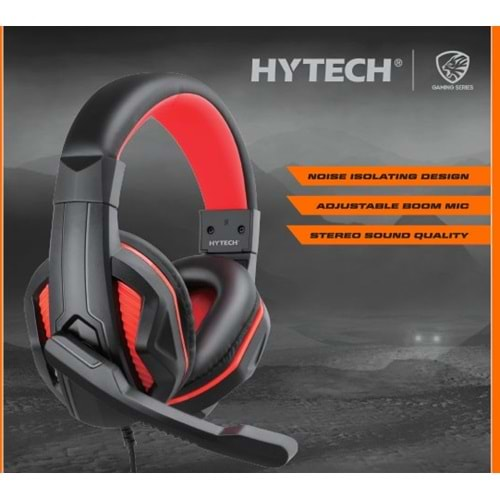 Hytech HY-G9 BANNER Siyah/kırmızı Gaming Oyuncu Mikrofonlu Kulaklık