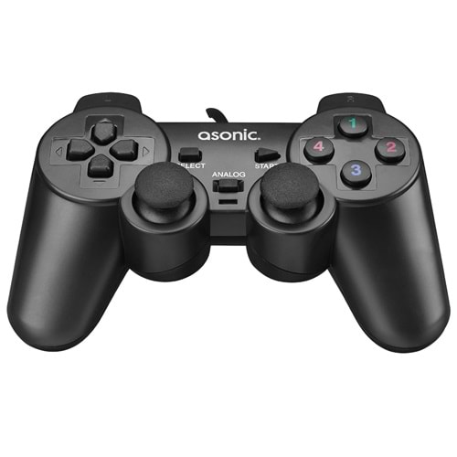 Asonic AS-A35 USB/PC/PS3 1.8M Kablolu Titreşimli Joystick