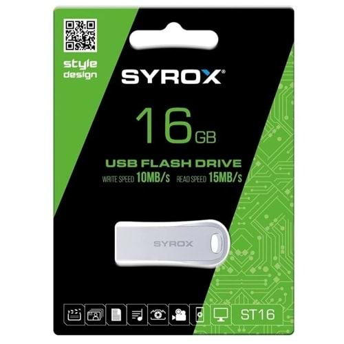 Syrox St16 Style 16Gb Flash Bellek