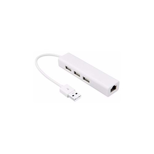 Gabble Ueh03 Usb to Lan + 3 Port Usb 2.0 Hub