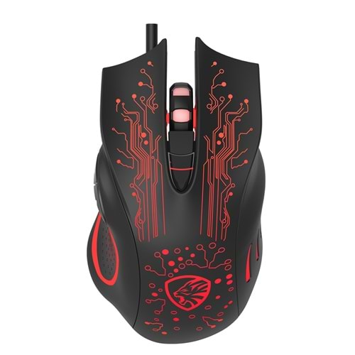 Hytech HY-X8 Eagle Siyah Gaming Oyuncu Mouse