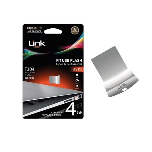 LinkTech F304 Premium Fit 4GB Flash Bellek