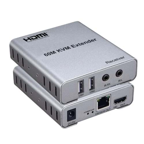 Gabble Cat5e / Cat6 60 M. Kvm Hdmi Usb extender