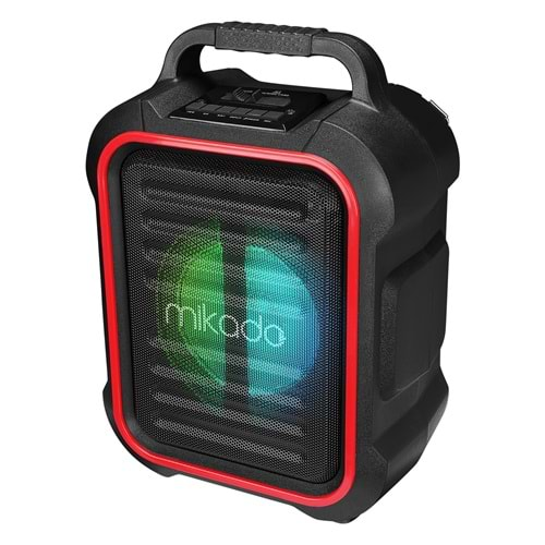 Mikado MD-116BT 15W El ve Kafa Mikrofonlu USB/SD Bluetooth'lu Toplantı-Parti Hoparlör