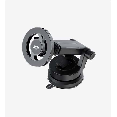 LinkTech H792 Premium Vantuz Süper Manyetik Telefon Tutacağı