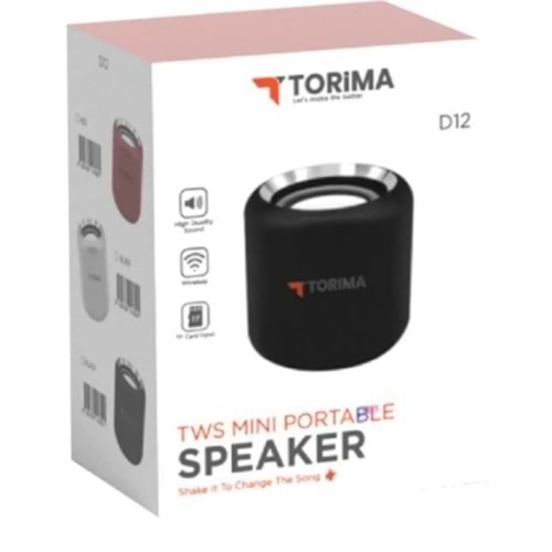 Torima D12 Bluetooth Mini Speaker