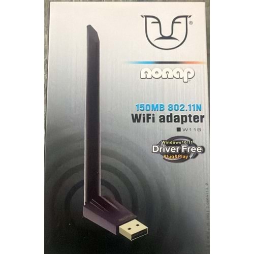 Alfanet W116 150Mb 2.4Ghz.Tak Çalıştır Wi-Fi Alıcı