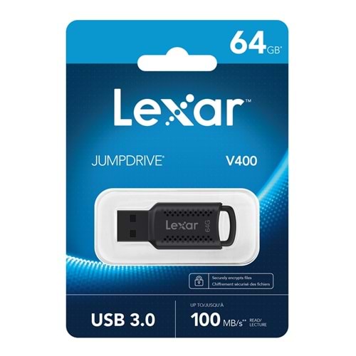 Lexar 64Gb JumpDrive® V400 LJDV400064G USB 3.0 Flash Drive
