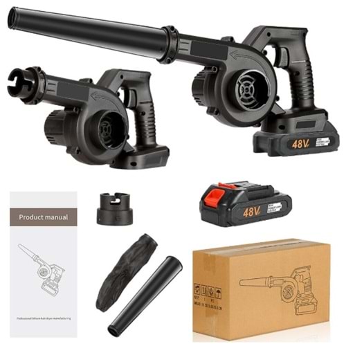 Ferro Cf-J001 Şarjlı Kompresor Set