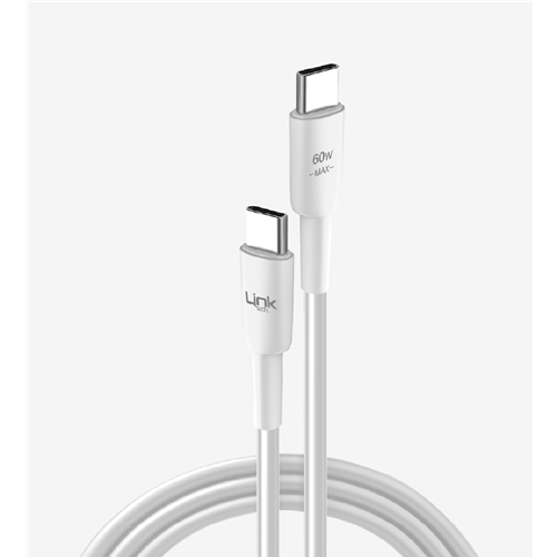 LinkTech K609 Safe PD 2M 60W Tip-C Tip-C Şarj Kablosu