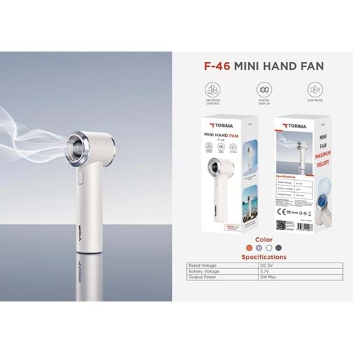Torima F46 Taşınabilir Fan
