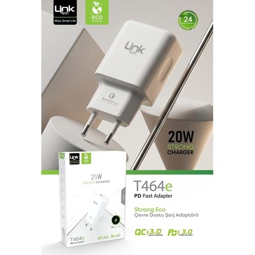 LinkTech T464 20W Pd 3.0 Hızlı Şarj Başlığı