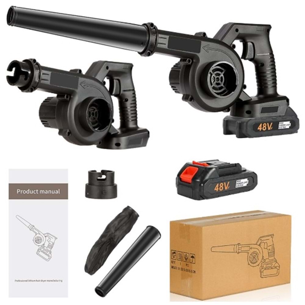 Ferro Cf-J001 Şarjlı Kompresor Set