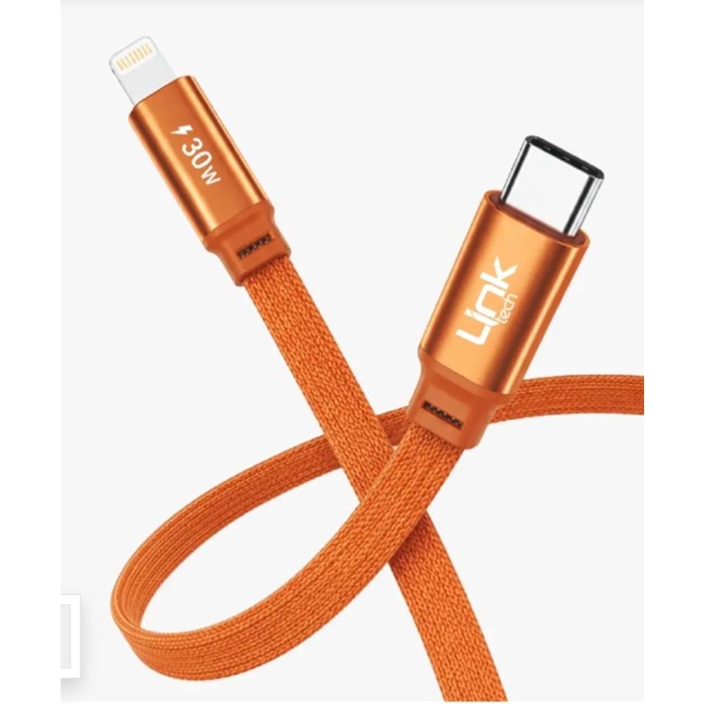 LinkTech K576 Fast 1,5m 30W Type-C - Lightning Kablo